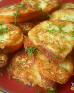 Горячие бутерброды с картофелем