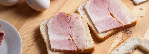 горячие бутерброды с окороком. Шаг 4