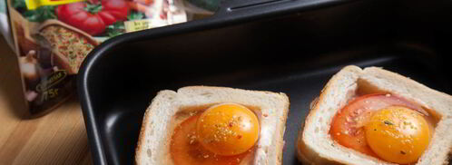 горячие бутерброды с окороком. Шаг 6