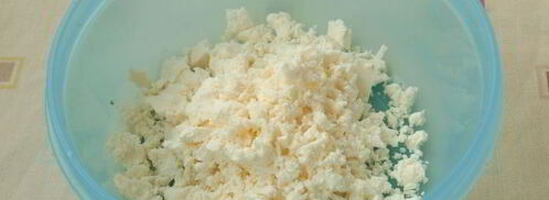 зеленые бутерброды с омлетом и брынзой. Шаг 3