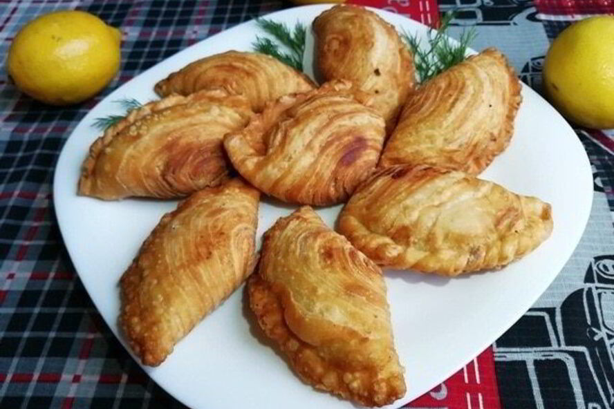 Рецепт азиатских чебуреков