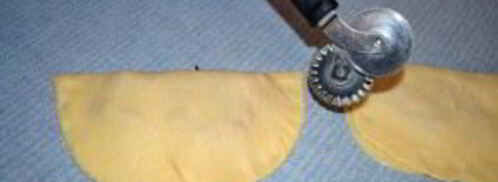 чебуреки домашние с мясом. Шаг 9