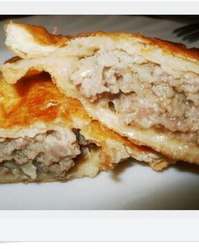 Чебуреки из трех видов мяса