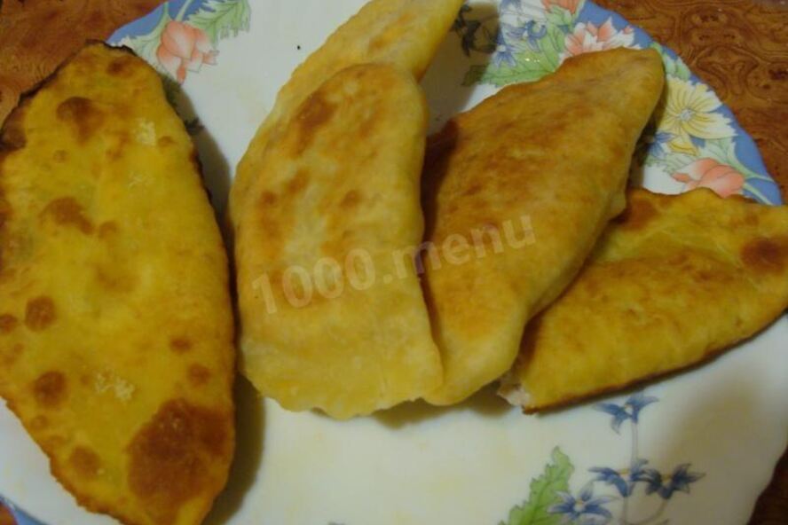 Рецепт чебуреков из заварного теста