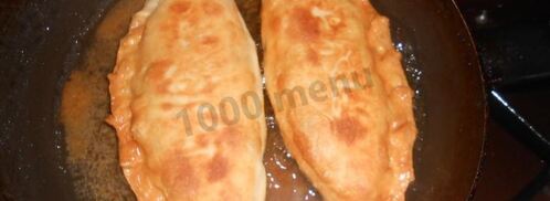 чебуреки хрустящие без усилий. Шаг 16