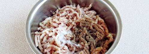 чебуреки на кефире с мясом. Шаг 3