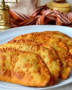 Чебуреки на заварном тесте