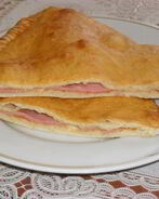 Чебуреки с колбасой