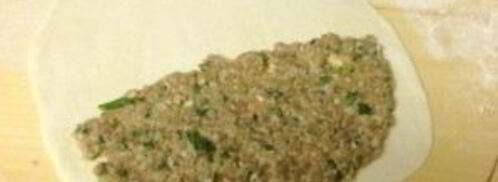 чебуреки с мясной начинкой. Шаг 4