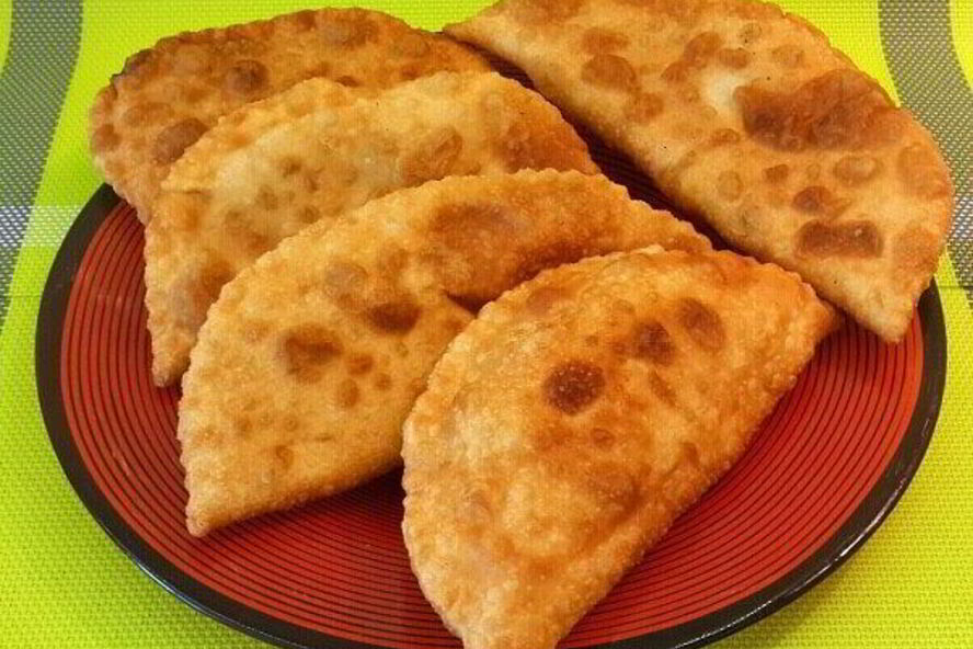 Рецепт чебуреков с мясом и зеленью