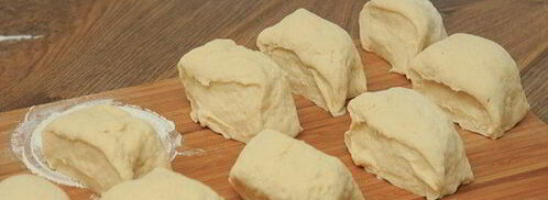 чебуреки с мясом на минеральной воде. Шаг 4