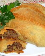 Чебуреки в духовке