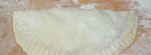 чебуреки в духовке. Шаг 10