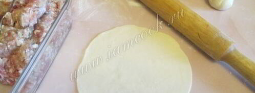 чебуреки в мультиварке. Шаг 6