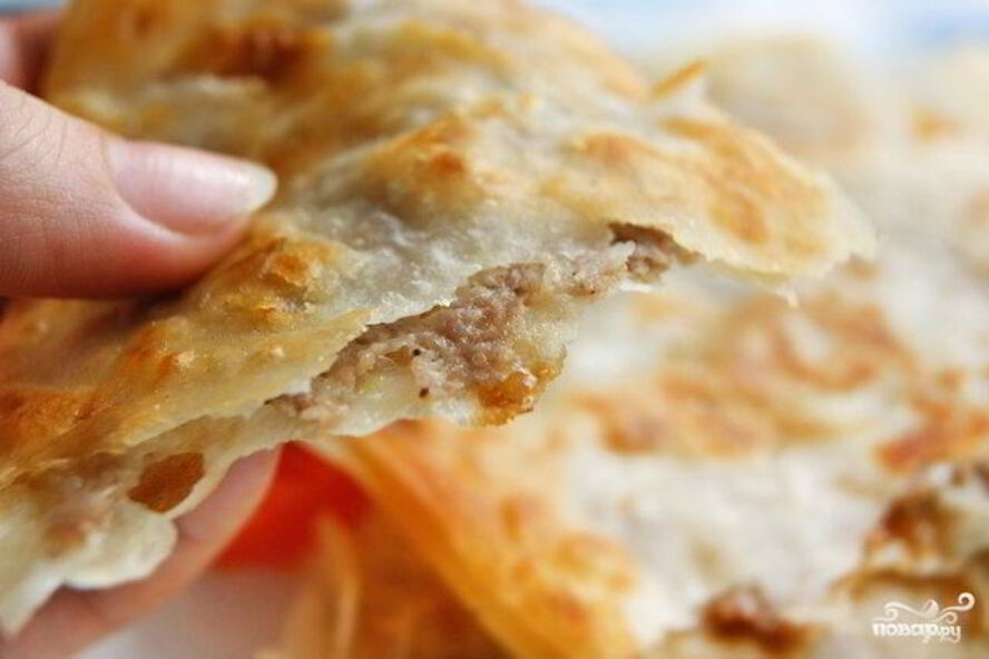 Рецепт ленивых чебуреков