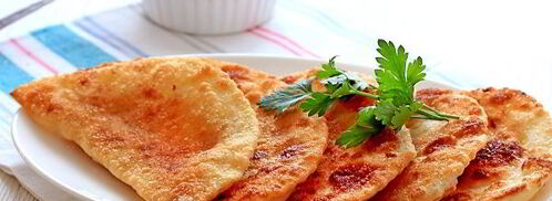 постные чебуреки с картошкой. Шаг 14