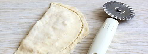 постные чебуреки с картошкой. Шаг 12