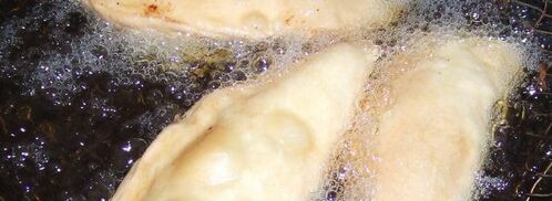 тесто для чебуреков. Шаг 6