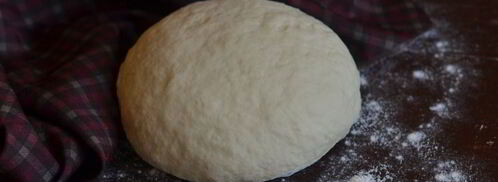 тесто на кефире для чебуреков. Шаг 7