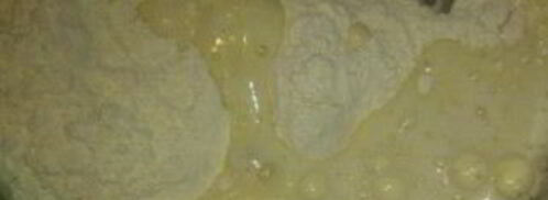 тесто на пиве для чебуреков. Шаг 4