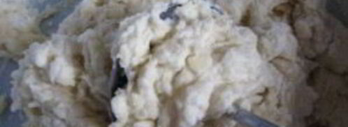 тесто постное для чебуреков. Шаг 4