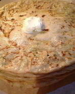 Тонкие чебуреки с картофельной начинкой