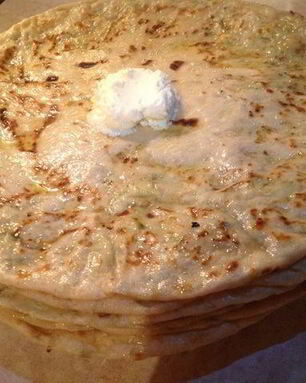 Тонкие чебуреки с картофельной начинкой