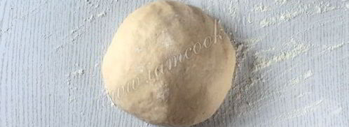 заварное тесто для чебуреков. Шаг 7