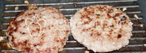 чизбургер с беконом. Шаг 6