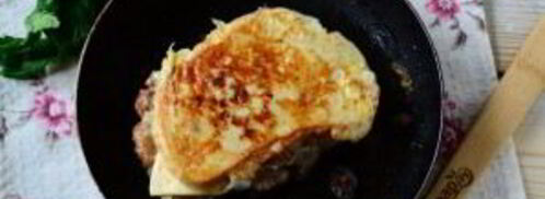 чизбургер во французском тосте. Шаг 10