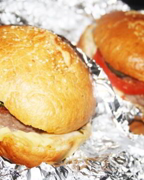 Домашние чизбургеры