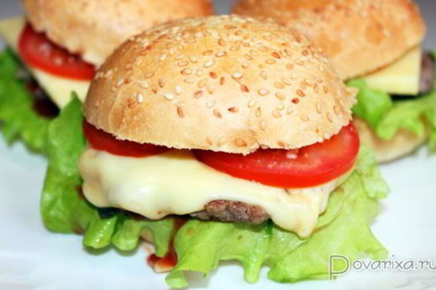 Рецепт домашнего гамбургера