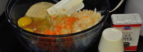 мясной хлеб-чизбургер. Шаг 3