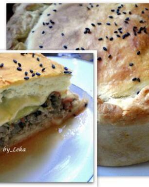Мясной пирог Чизбургер
