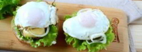 завтрак в чизбургере. Шаг 6