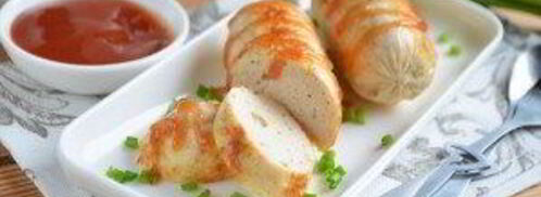 домашние сосиски из курицы. Шаг 8