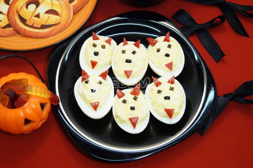 Рецепт фаршированных яиц дьяволята