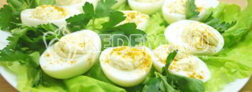 фаршированные яйца карри. Шаг 7