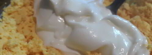 фаршированные яйца пчелки. Шаг 3