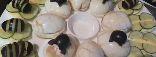 фаршированные яйца с тунцом. Шаг 10