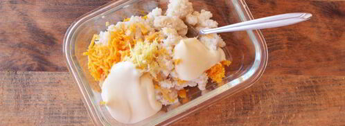 яйца, фаршированные кальмарами. Шаг 7