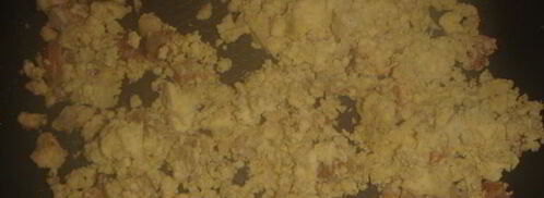 яйца, фаршированные креветками и оливками. Шаг 4