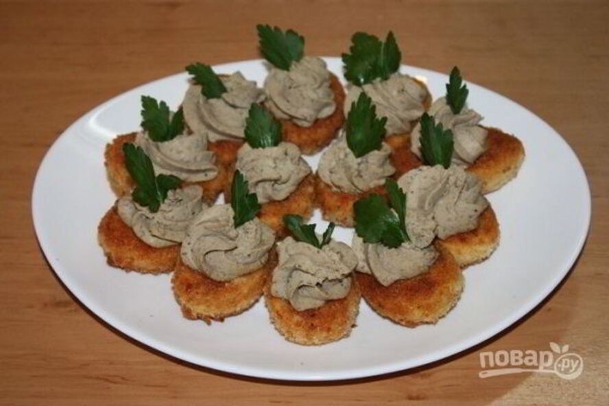 Рецепт яиц, фаршированных куриной печенью