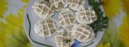 яйца, фаршированные паштетом. Шаг 7