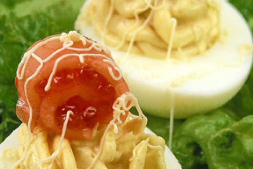 Рецепт яиц, фаршированных по-купечески