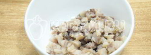 яйца фаршированные сельдью. Шаг 4