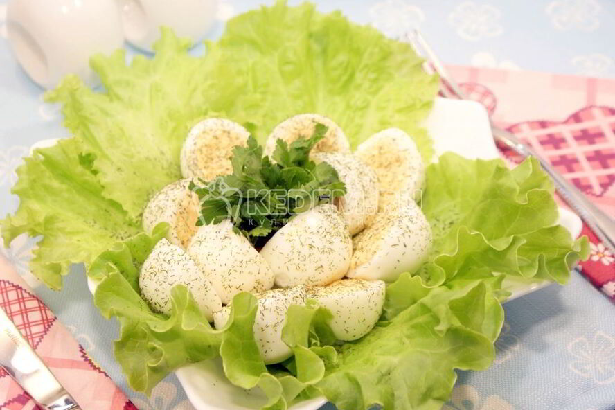 Рецепт яиц фаршированных сыром