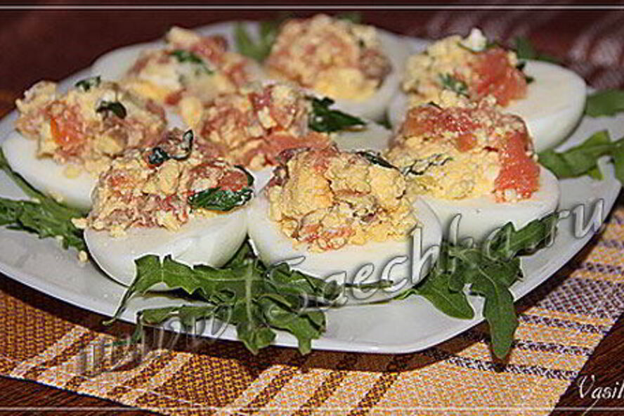 Рецепт яиц фаршированных