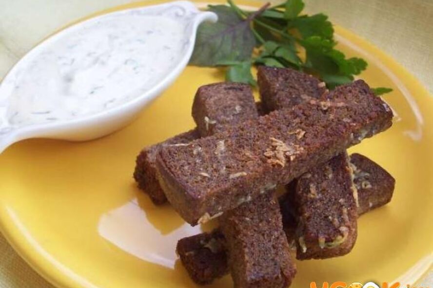 Рецепт бородинских гренков