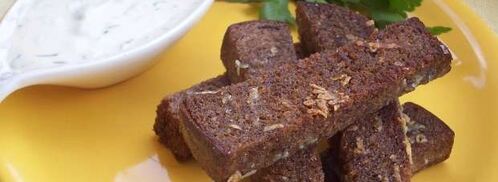 бородинские гренки. Шаг 6